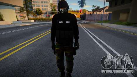 Soldado de DEL GAC V2 para GTA San Andreas