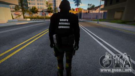 Soldado de DEL GAC V2 para GTA San Andreas