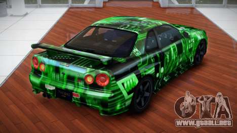 Nissan Skyline R34 GT-R V-Spec S4 para GTA 4