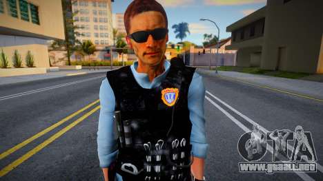 Agente de policía venezolano V1 para GTA San Andreas