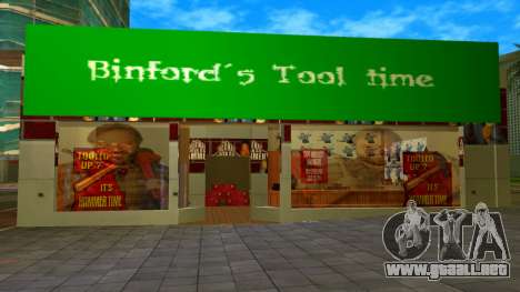 Binfords Tool time para GTA Vice City