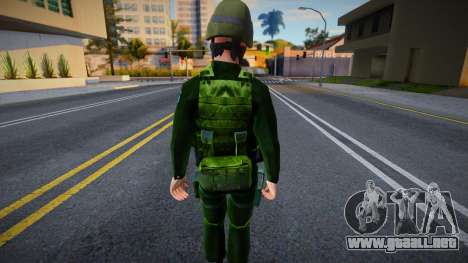 Artillero Del Ejercito para GTA San Andreas
