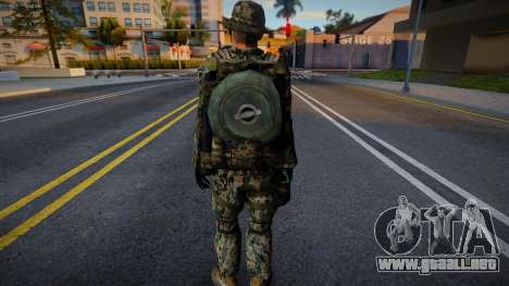Soldado estadounidense de Battlefield 2 v2 para GTA San Andreas