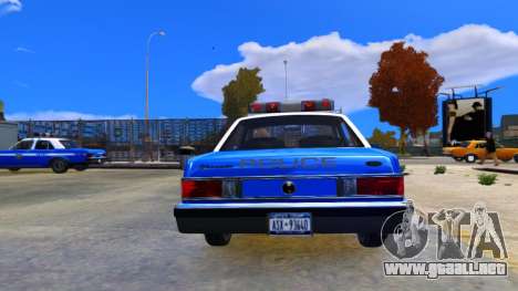 Ford Granada 1979 New York Police Dept para GTA 4