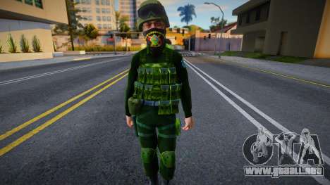 Artillero Del Ejercito para GTA San Andreas