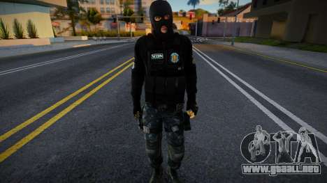 Soldado de DEL SEBIN V2 para GTA San Andreas