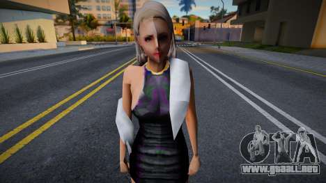 Chica vestida de civil v16 para GTA San Andreas