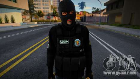 Soldado de DEL SEBIN V2 para GTA San Andreas