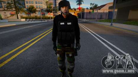 Soldado de DEL GAC V7 para GTA San Andreas