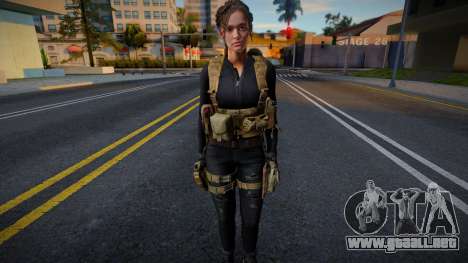 Jill Valentine Warzone para GTA San Andreas