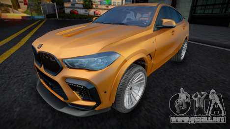 2021 BMW X6 HAMANN para GTA San Andreas