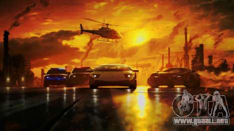 Menú al estilo de NFS Most Wanted 2012 para GTA Vice City
