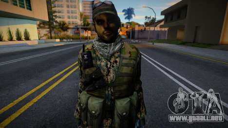 Soldado estadounidense de Battlefield 2 v6 para GTA San Andreas