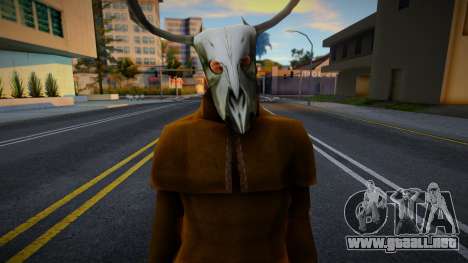Culturista con máscaras v2 para GTA San Andreas