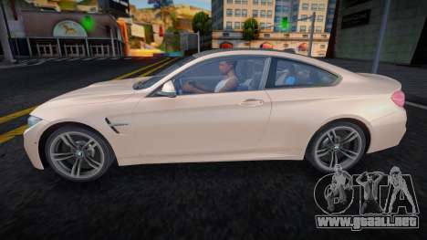 BMW M4 (White RPG) para GTA San Andreas