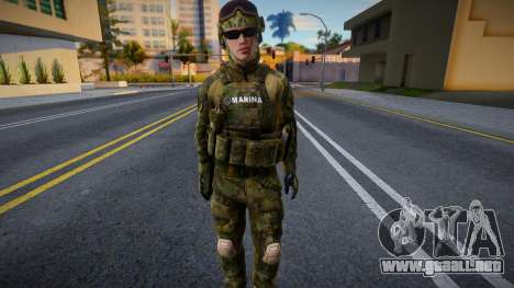 Soldado del 1er Batallón de Policía Naval para GTA San Andreas