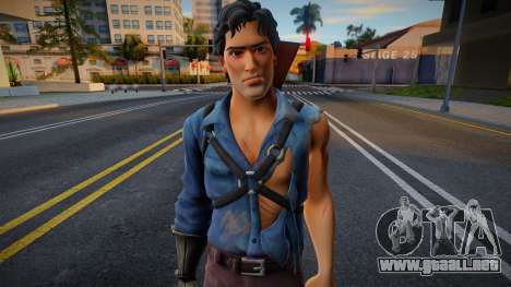 Ash Williams from Evil Dead (Fortnite) para GTA San Andreas