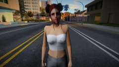 Chica vestida de civil v18 para GTA San Andreas