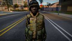 Soldado estadounidense de Battlefield 2 v3 para GTA San Andreas