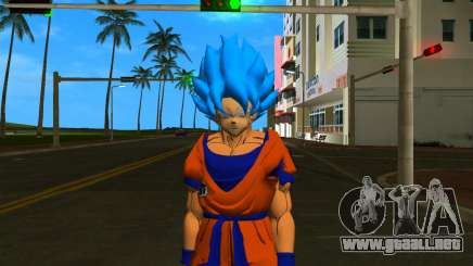 Goku SS Blue para GTA Vice City