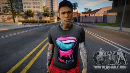 Ellis (Cayendo en reversa) de Left 4 Dead 2 para GTA San Andreas