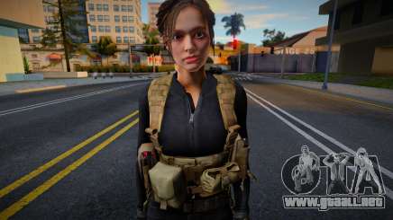 Jill Valentine Warzone para GTA San Andreas