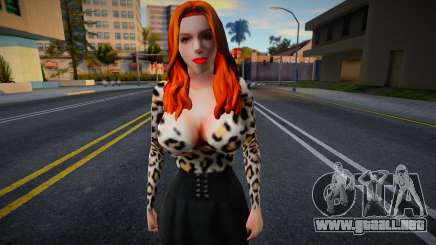 Chica pelirroja para GTA San Andreas