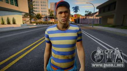 Ellis (Ness) de Left 4 Dead 2 para GTA San Andreas