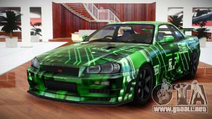 Nissan Skyline R34 GT-R V-Spec S4 para GTA 4