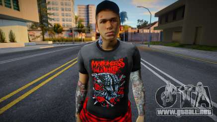 Ellis (Inmóvil de blanco) de Left 4 Dead 2 para GTA San Andreas