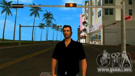 Tommy en camisa negra para GTA Vice City