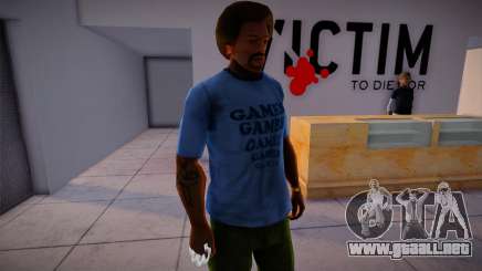 Adventureland Games Shirt Mod para GTA San Andreas