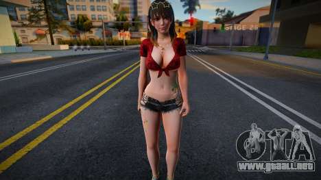 Nanami Loco Moco Vacation para GTA San Andreas