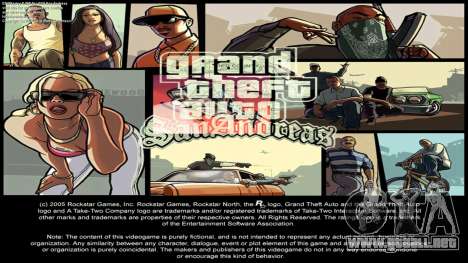 Load screens (Nevada) para GTA San Andreas