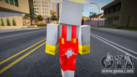 Steve Body Skin v205 para GTA San Andreas