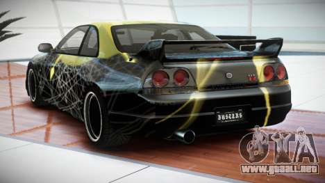 Nissan Skyline R33 GTR Ti S8 para GTA 4