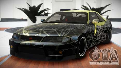 Nissan Skyline R33 GTR Ti S8 para GTA 4