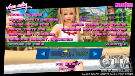 Artwork Doa Menu para GTA Vice City