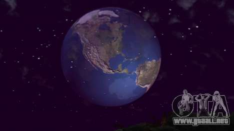 Planeta en lugar de Luna v1 para GTA San Andreas