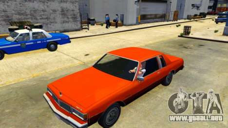 1987 Pontiac Parisienne Brougham Coupe para GTA 4