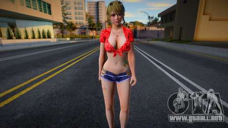 Monica Loco Moco Vacation para GTA San Andreas