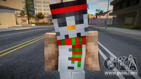 Steve Body Skin v162 para GTA San Andreas