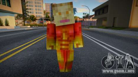 Steve Body Skin v141 para GTA San Andreas