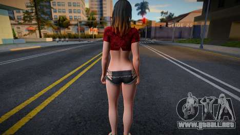 Nanami Loco Moco Vacation para GTA San Andreas