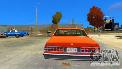 1987 Pontiac Parisienne Brougham Coupe para GTA 4