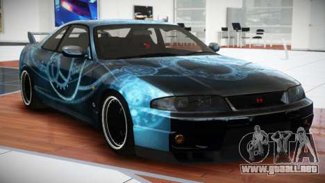 Nissan Skyline R33 GTR Ti S7 para GTA 4