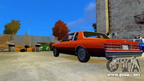 1987 Pontiac Parisienne Brougham Coupe para GTA 4