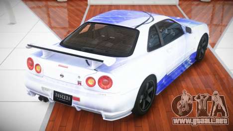 Nissan Skyline R34 GT-R S-Tune S5 para GTA 4