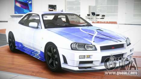 Nissan Skyline R34 GT-R S-Tune S5 para GTA 4