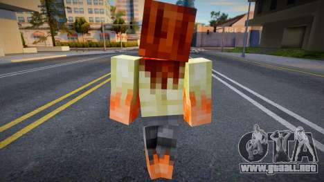 Steve Body Skin v223 para GTA San Andreas